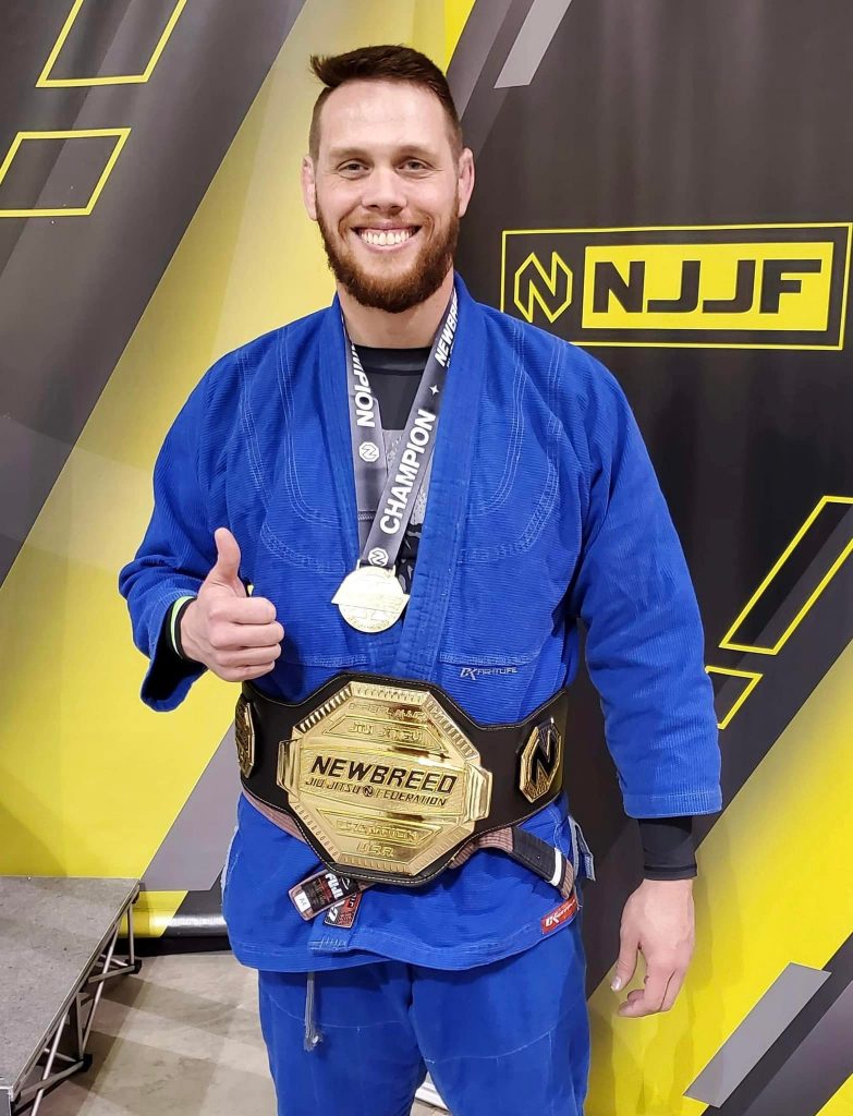 Gage Stanley Double-Gold Brown Belt 3