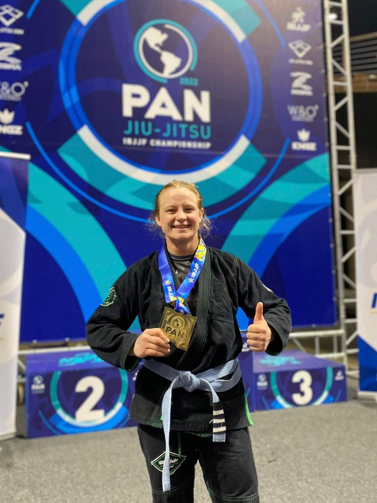 A huge congratulations to Julia Salata for winning GOLD today at the 2022 Pan Am Jiu-Jitsu Chanpionships!!! 1